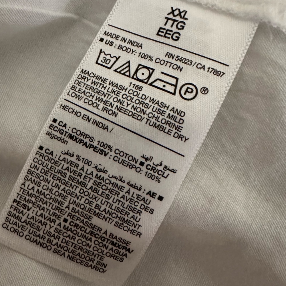 New Old Navy White Cotton Button Down Shirt Dress Size XXL Minimalist Preppy - Picture 10 of 13